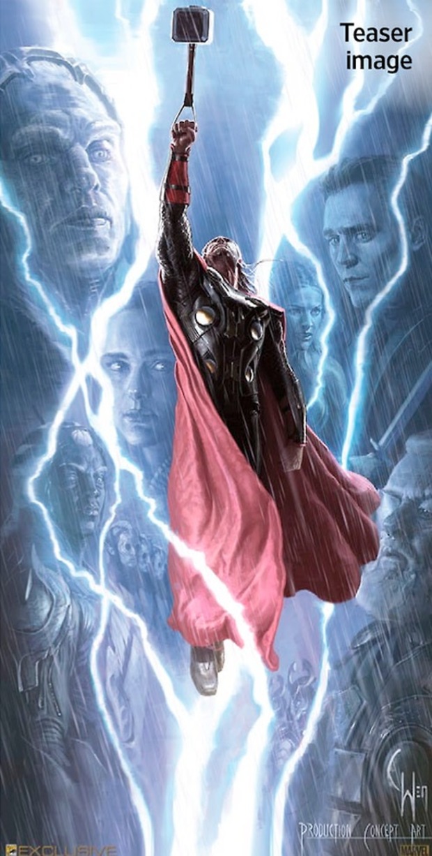 'THOR 2' CONCEPT ART POSTER