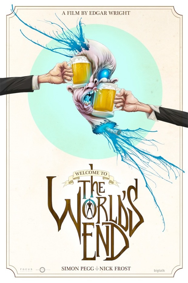 'THE WORLD'S END' POSTER