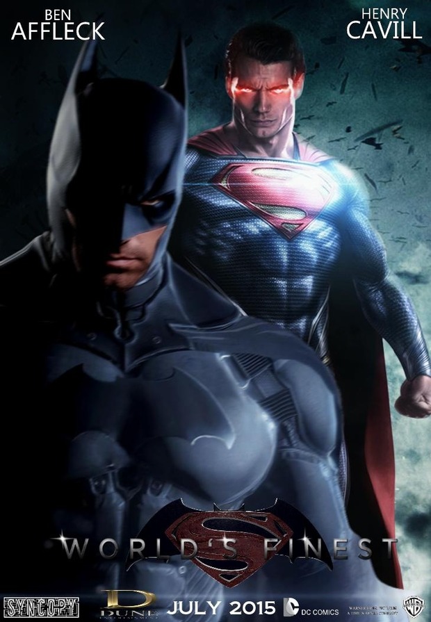 'BATMAN VS SUPERMAN' POSTER DE BLACKJACK10
