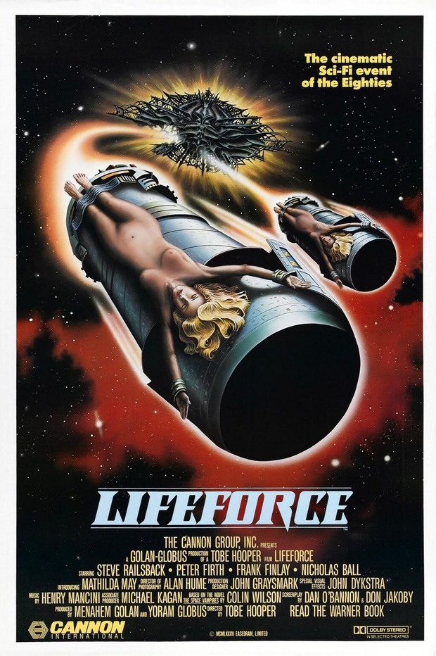 Vaya póster de 'LIFEFORCE'.