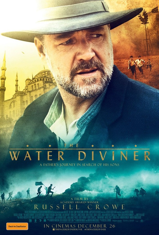 THE WATER DIVINER el debut de RUSSELL CROWE como director. Trailer.