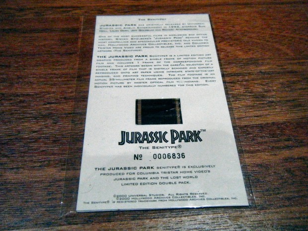 Jurassic Park Senitype Parte 2