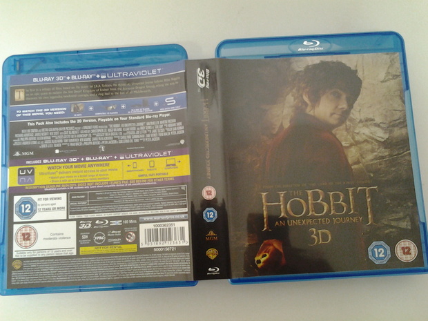 the hobbit 3D edicion u.k. 3