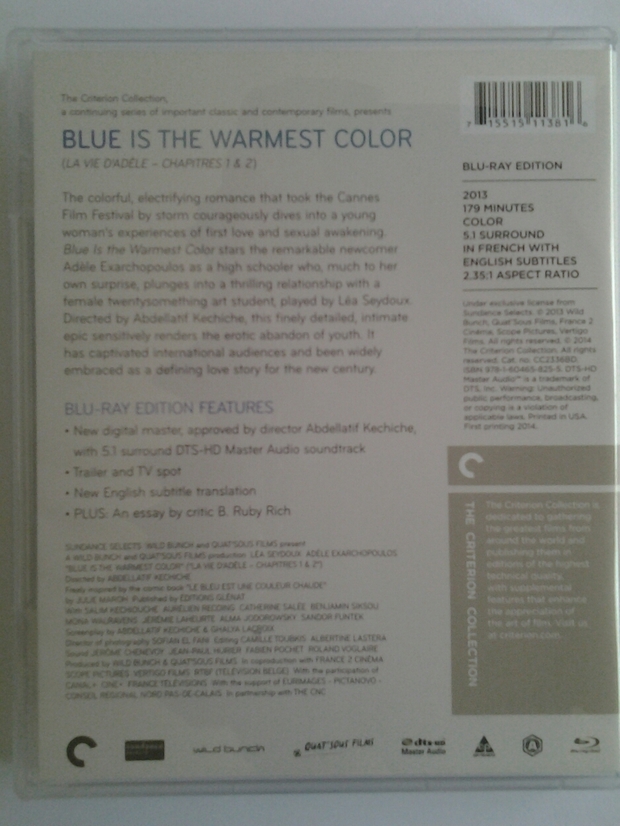 criterion blue is the warmest color 2