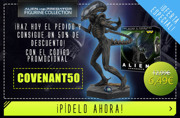 Colección de figuras de Alien y Predator