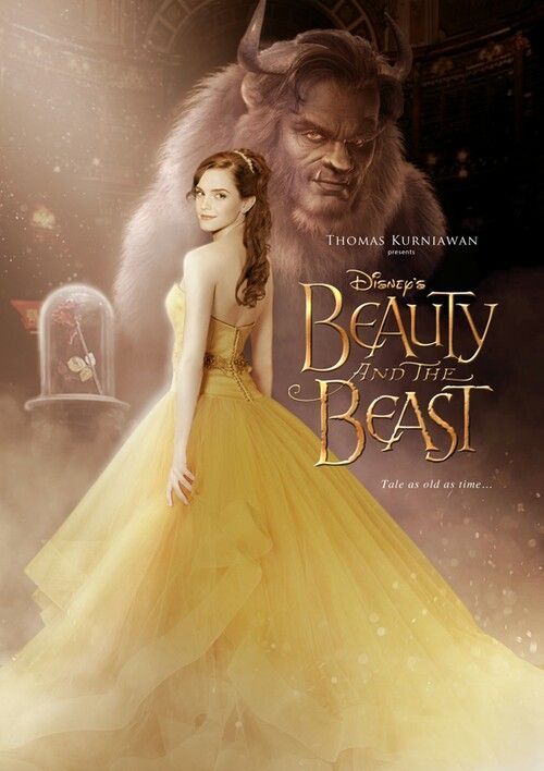 El teaser trailer de la bella y la bestia, se exhibirá con Alicia a través del espejo