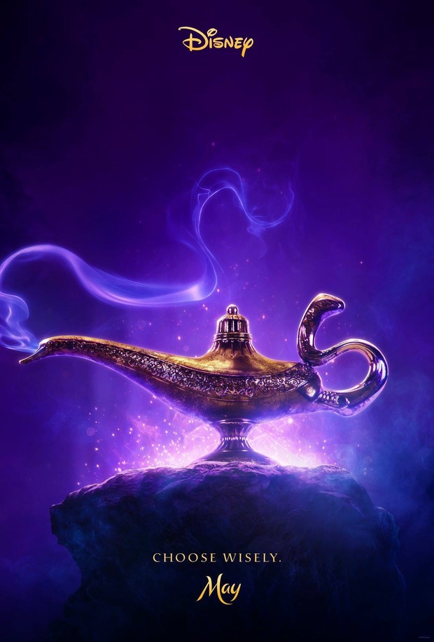 Primer póster del Live-action action de Aladdin