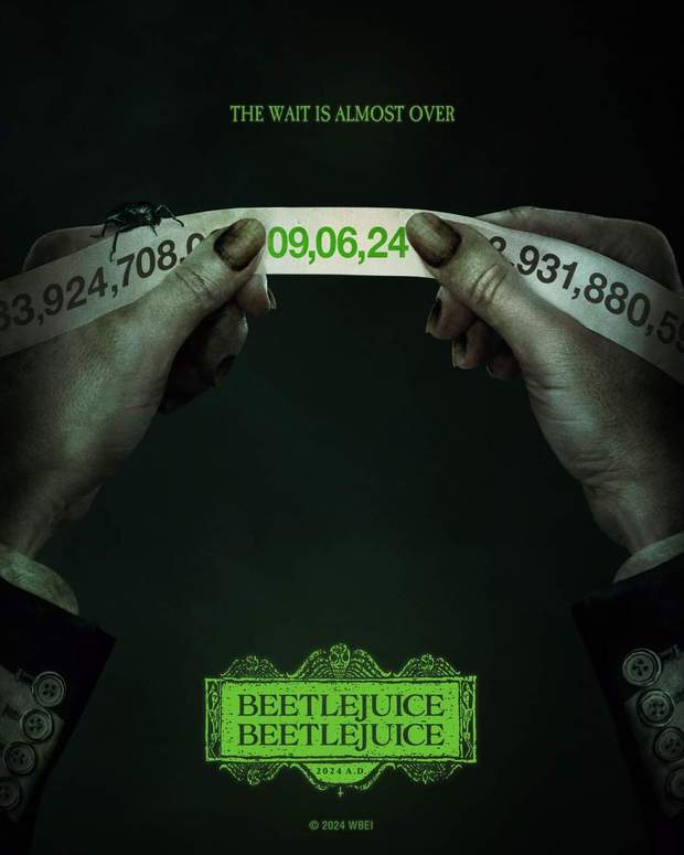 Teaser poster de Beetlejuice 2