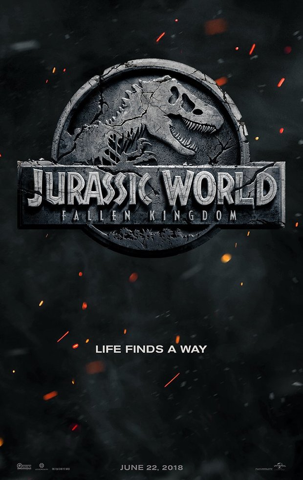 Jurassic World: Fallen Kingdom es el título oficial de Jurassic World 2