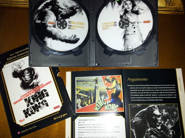 Edicion Especial DVD, King Kong 1933-1949.