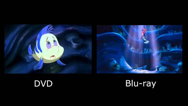 Error en el Blu-ray de La Sirenita
