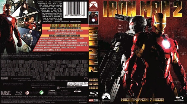 Carátula custom de Iron Man 2