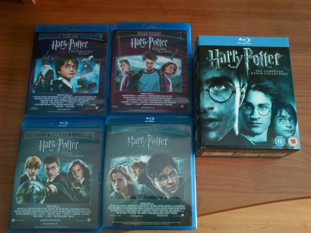 Harry Potter Saga Completa (Edicion U.K.)