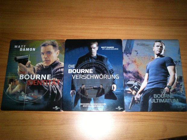 Bourne Trilogia Steelbook
