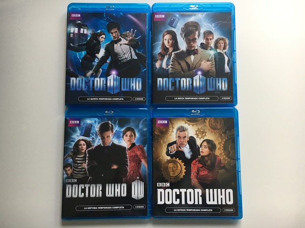 Doctor Who - Temporadas 5, 6, 7 y 8 (Blu-ray en castellano, Handmade) Parte 1/2