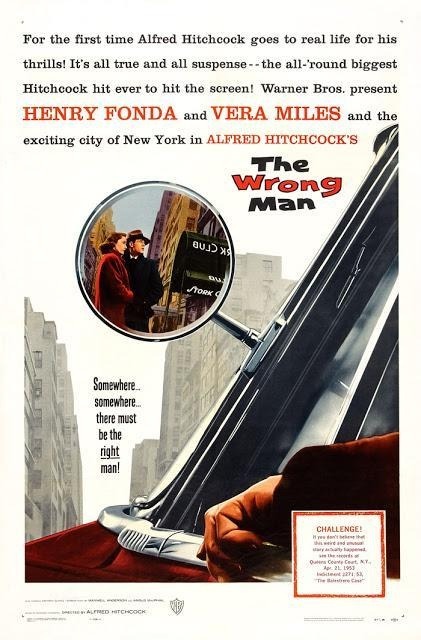 #CineClubMubis "The Wrong Man" 1956. Alfred Hitchcock.
