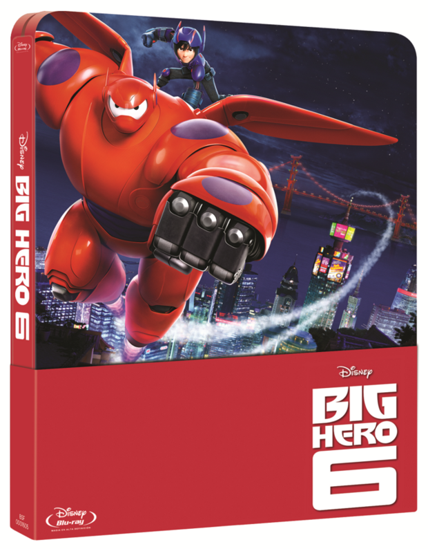 Edicion metalica de Big Hero 6