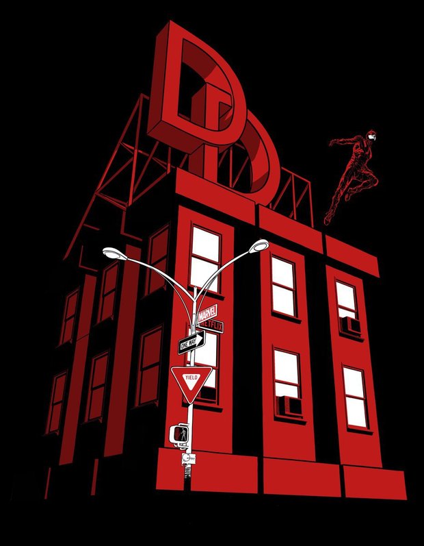 Poster de la 3º Temporada de Daredevil.
