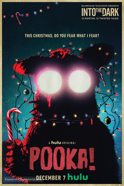 Poster de "Pooka" tercer capitulo mensual de "Into the Dark" la serie de Blumhouse.