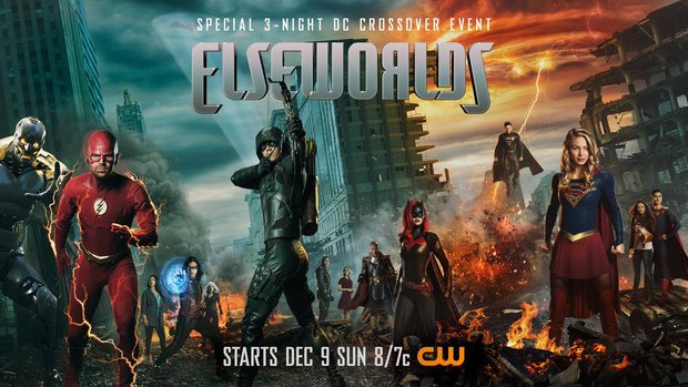 Poster final de Elseworlds.
