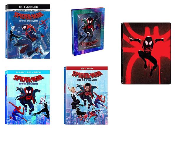 Ediciones de "Spider-Man: Un nuevo universo".