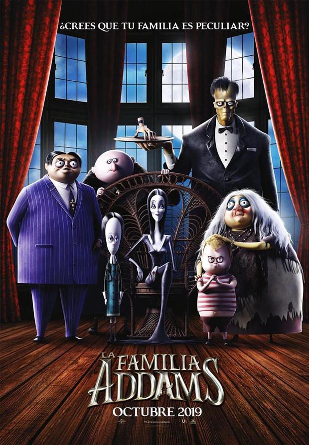 Poster y Trailer de "La familia Addams" estreno 25 de Octubre.