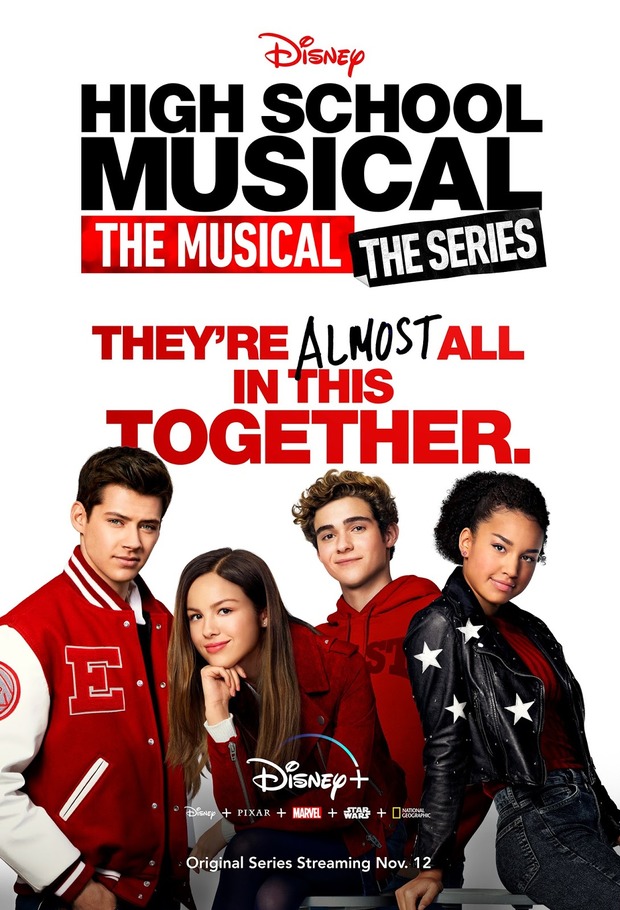 Poster de la serie de High School Musical.