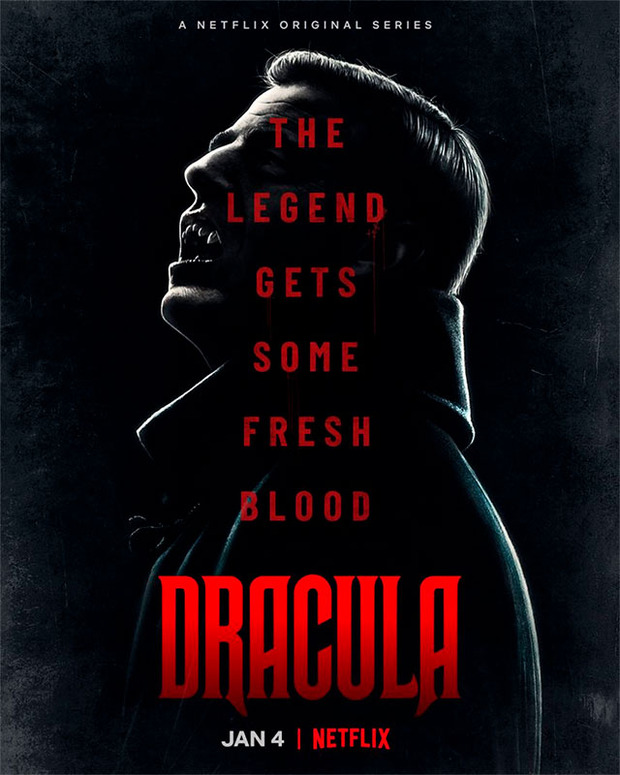 Poster de la serie de Netflix/BBC "Dracula".