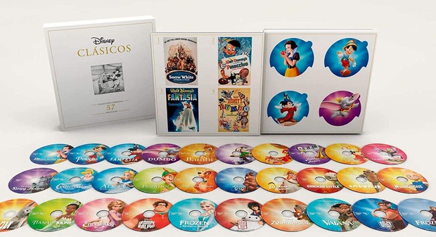 La colección completa de los Clásicos Disney llega a España.