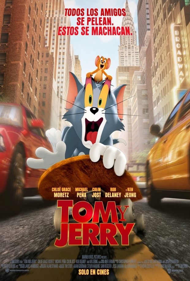 Poster y fecha de estreno de Tom y Jerry.
