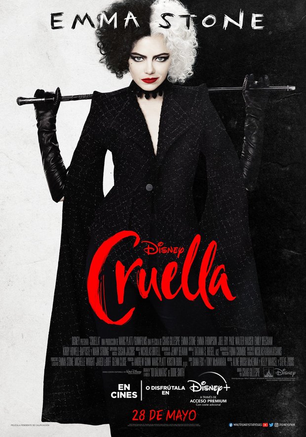 Poster español de Cruella.