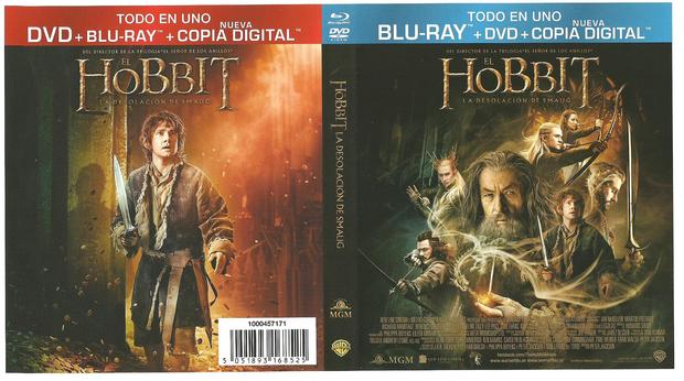 Caratula 1"El Hobbit: La desolacion de smaug".