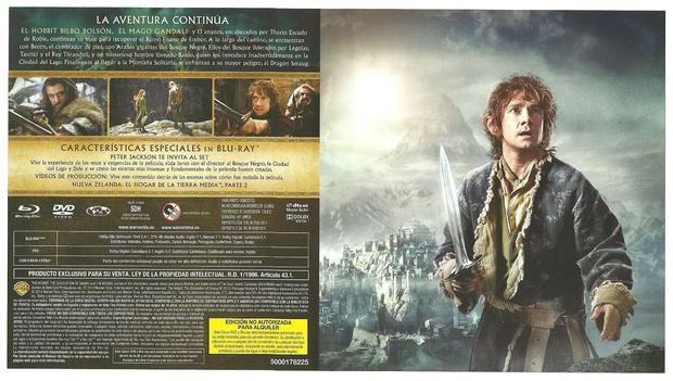 Caratula 2 "El Hobbit: La desolacion de smaug".
