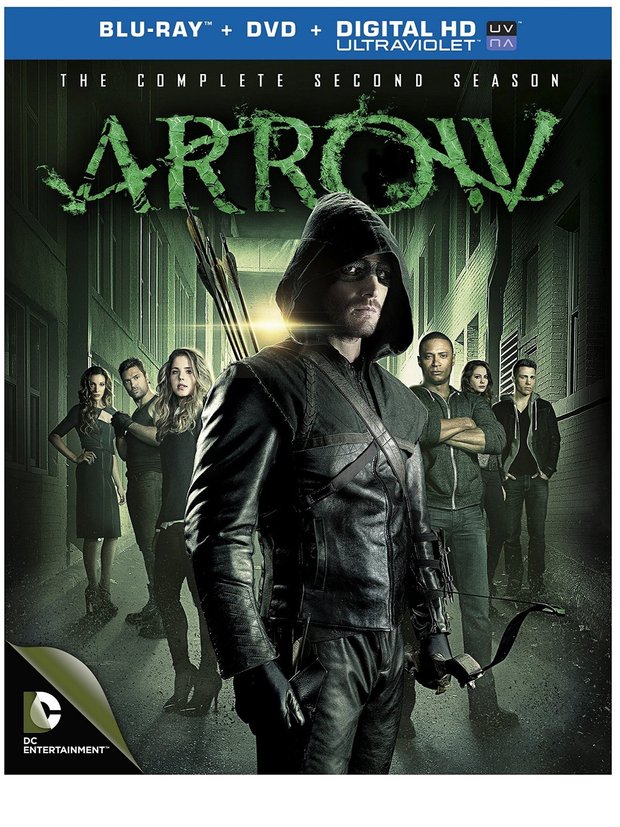 Portada para la segunda temporada de Arrow.