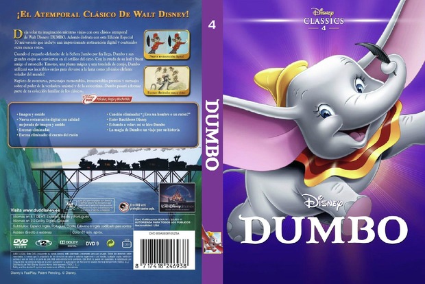 Clasico Nº4 "Dumbo" caratula.