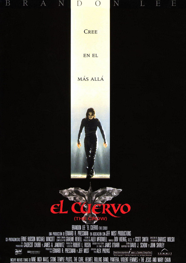 Petición para que editen El Cuervo (The Crow) en Blu-Ray en España. 