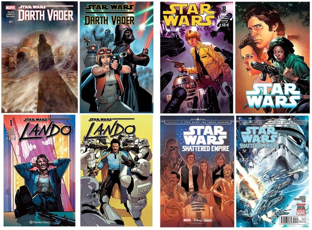 Gran despliegue para Noviembre - Comics Star Wars
