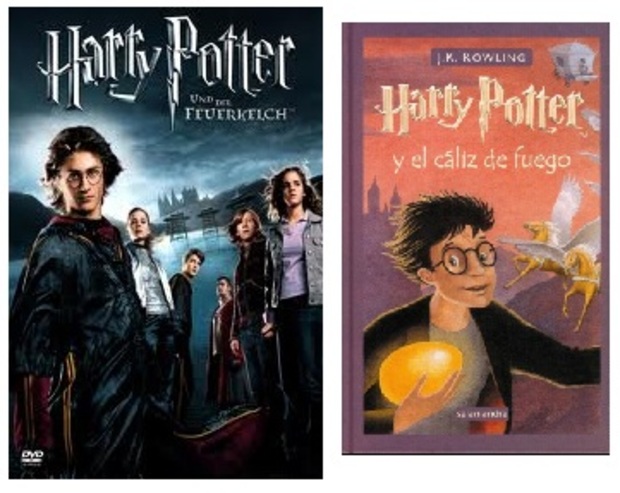 Harry Potter y el Caliz de Fuego - ¿Pelicula o libro?¿Que te gusta mas?