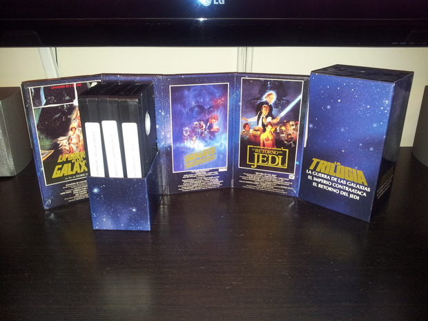 Trilogía original Star Wars VHS