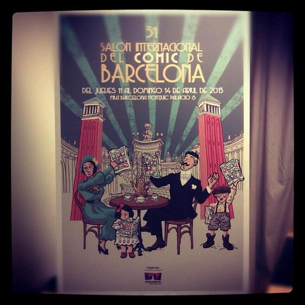 Revelado el cartel del 31 salón internacional del comic de Barcelona