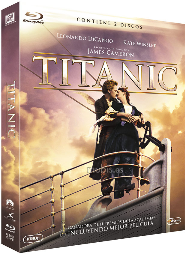 Regalo Titanic posiblemente defectuosa. Película + Disco de extras. ¡Sólo discos!