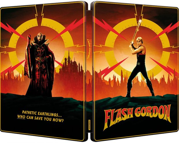 ...y steelbook 4k de 'Flash Gordon' en por su 40th aniversario en Zavvi