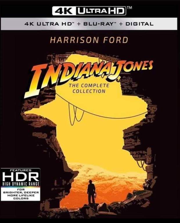 Saga Indiana Jones en 4k 