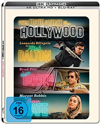 Oferta steelbook 4k 'Once upon a time in Hollywood'