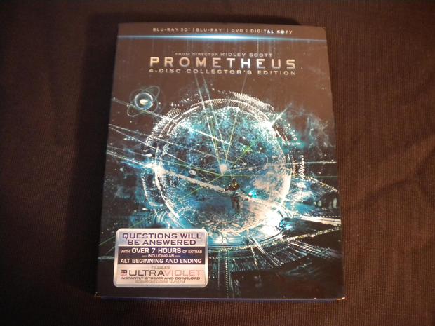 Prometheus 3D Blu Ray Edición Coleccionista 4 Discos (1/5)