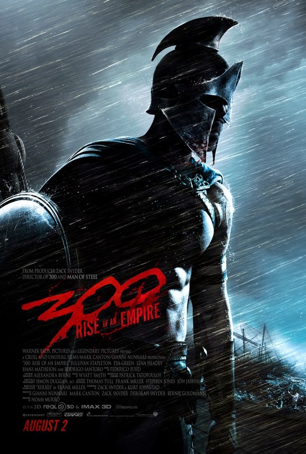 Primer poster de "300: Rise of an Empire"
