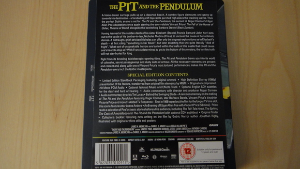 The Pit and the Pendulum - características