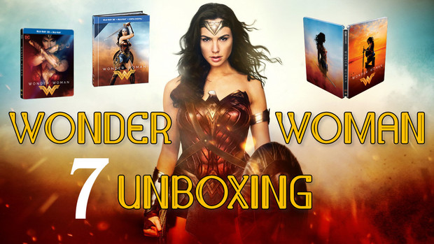 Unboxing 7 ediciones Wonder Woman