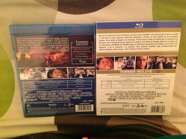 Leyendas de pasión Blu-Ray 2