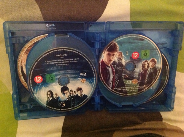 Pack Saga Harry Potter Blu-Ray 5